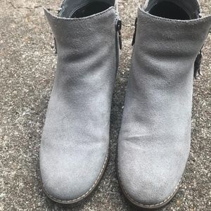 Blondo Liam Waterproof Suede Ankle Boots - 7